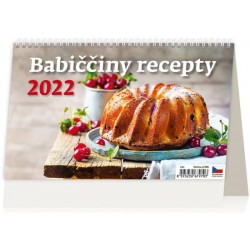 Kalendář stolní 2022 - Babiččiny recepty