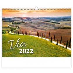 Kalendář nástěnný 2022 - Via