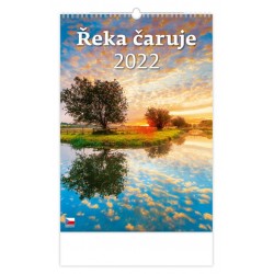 Kalendář nástěnný 2022 - Řeka čaruje