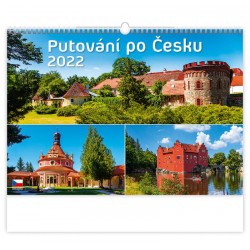 Kalendář nástěnný 2022 - Putování po Česku