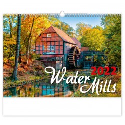 Kalendář nástěnný 2022 - Water Mills