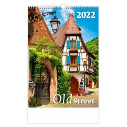 Kalendář nástěnný 2022 - Old Street