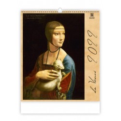 Kalendář nástěnný 2022 - Leonardo da Vinci