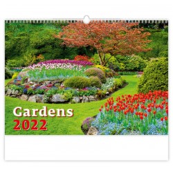 Kalendář nástěnný 2022 - Gardens