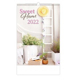 Kalendář nástěnný 2022 - Sweet Home