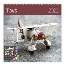 Kalendář nástěnný 2022 - Toys