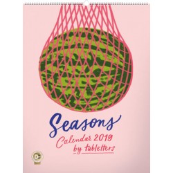 Kalendář nástěnný 2019 - Seasons – Studio Tabletters, 48 x 64 cm