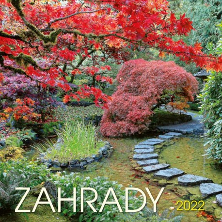 Kalendář 2022 - Zahrady, nástěnný