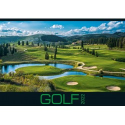 Kalendář 2022 - Golf, nástěnný