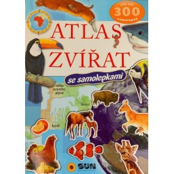 Atlas zvířat - 300 samolepek