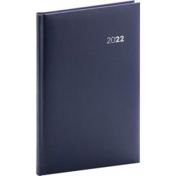 Diář 2022: Balacron - tmavě modrý/týdenní, 15 x 21 cm
