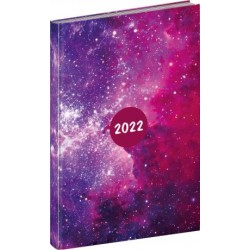 Diář 2022: Cambio Fun - Galaxy/týdenní, 15 x 21 cm