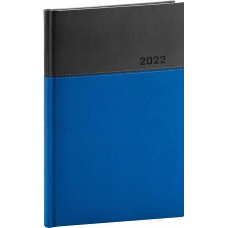 Diář 2022: Dado - modročerný/týdenní, 15 x 21 cm