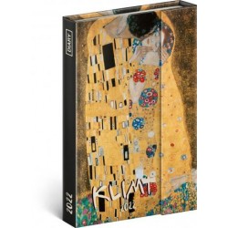 Diář 2022: Gustav Klimt - týdenní, magnetický, 11 x 16 cm