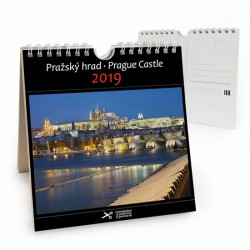 Kalendář 2019 - Pražský hrad - pohlednicový