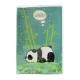 Blok glitrový Panda - Bloky a bločky