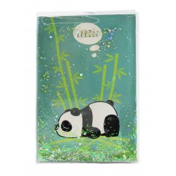 Blok glitrový Panda - Bloky a bločky