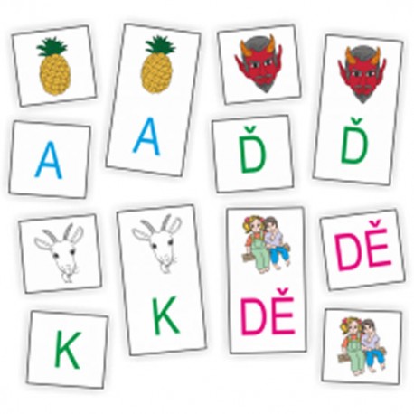Obrázková abeceda - didaktická pomůcka k výuce abecedy