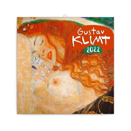 Kalendář 2022 poznámkový: Gustav Klimt, 30 × 30 cm (západní verze)