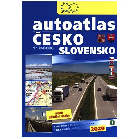 Autoatlas Česko Slovensko A4 /1:240 000/