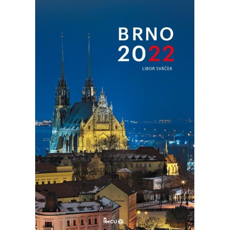 Kalendář 2022 Brno - nástěnný