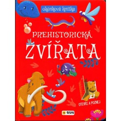 Prehistorická zvířata - okénková knížka