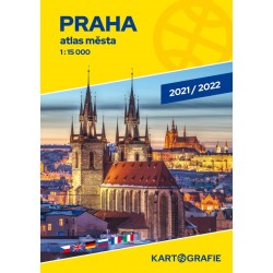 Praha - 1:15 000 atlas města