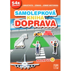 Samolepková kniha Doprava - Nalepuj