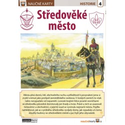 Středověké město - Naučná karta