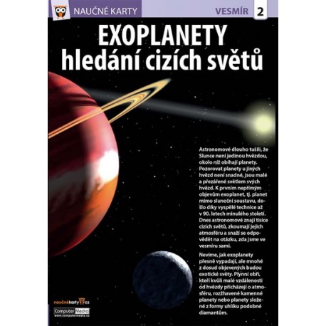 Exoplanety - Naučné karty