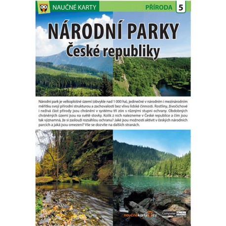 Národní parky ČR - Naučné karty