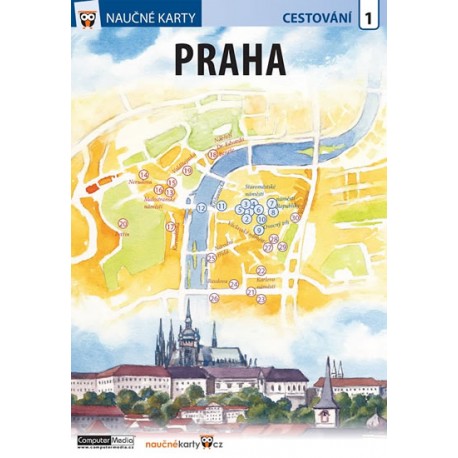 Praha - Naučné karty