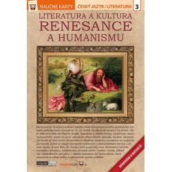 Literatura a kultura renesance a humanismu - Naučné karty
