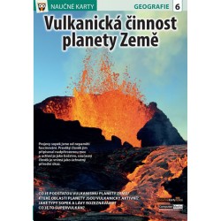 Vulkanická činnost planety Země - Naučné karty