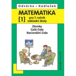 Matematika pro 7. roč. ZŠ - 1.díl (Zlomky, Celá čísla...) - 3. vydání