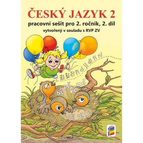 Český jazyk 2, 2. díl (barevný pracovní sešit)