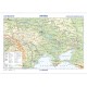Ukrajina - oboustranná nástěnná obecně zeměpisná mapa 1:1 700 000