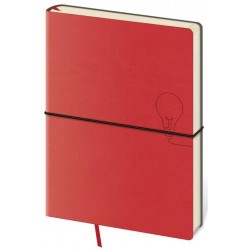 Zápisník - Flexio-Red - tečkovaný L
