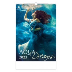 Kalendář nástěnný 2023 - Aqua Dreams, Exclusive Edition
