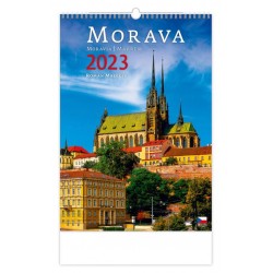 Kalendář nástěnný 2023 - Morava