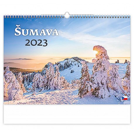 Kalendář nástěnný 2023 - Šumava