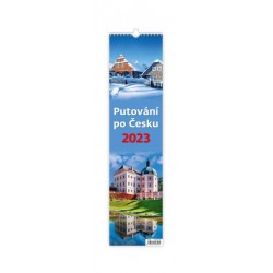 Kalendář nástěnný 2023 - Putování po Česku