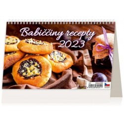Kalendář stolní 2023 - Babiččiny recepty