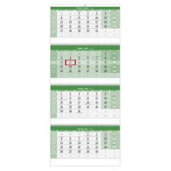 Kalendář nástěnný 2023 - GREEN, čtyřměsíční