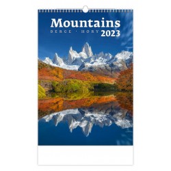 Kalendář nástěnný 2023 - Hory