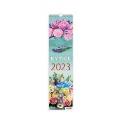 Kalendář nástěnný 2023 - Kytice