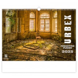 Kalendář nástěnný 2023 - Urbex forgotten places, Exclusive Edition