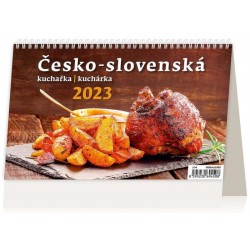 Kalendář stolní 2023 - Česko-slovenská kuchařka