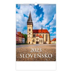 Kalendář nástěnný 2023 - Slovensko