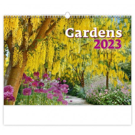 Kalendář nástěnný 2023 - Gardens